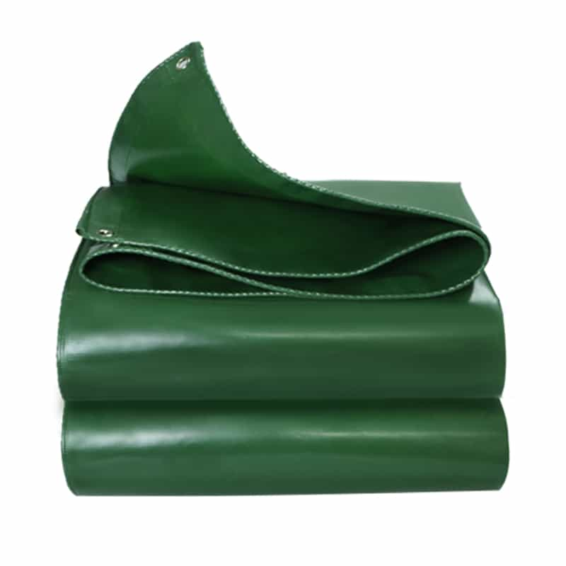 Green PVC Coated Tarpaulin